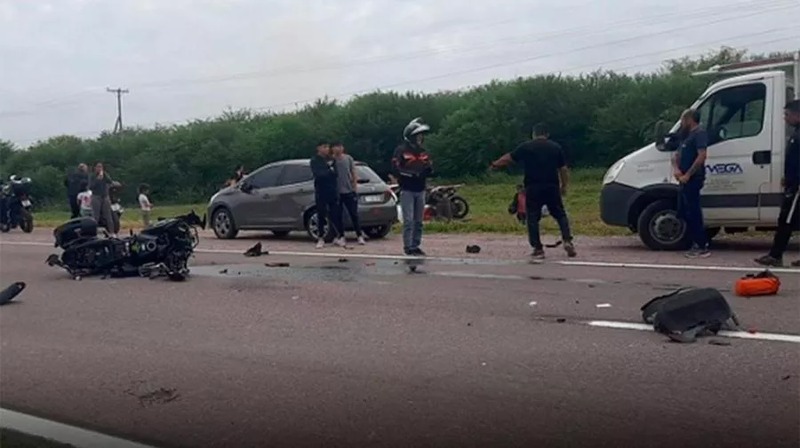 Tragedia en Ruta 34 fallecieron dos motoqueros que iban al Moto